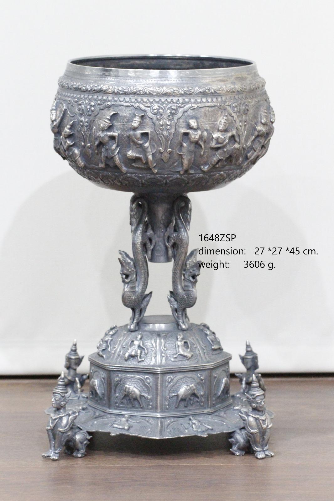 Burma Pedestal Bowl
